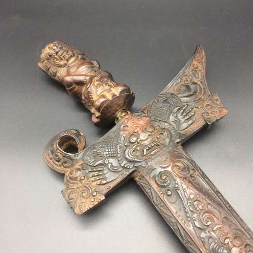 Beautifully worked Indonesian Balinese Kris/Dagger