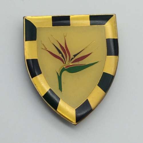 SADF - 6 South African Infantry Battalion (Yellow Type) 1st Issue Shoulder Flash
