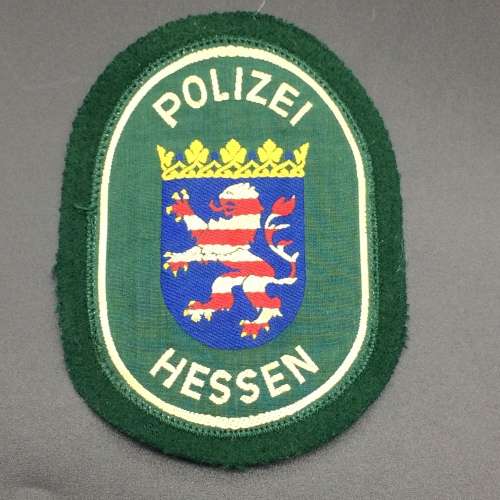 Germany - German `Hessen Polizei` Cloth Arm Patch