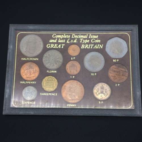 Great Britain - Complete Decimal Issue Coin Set