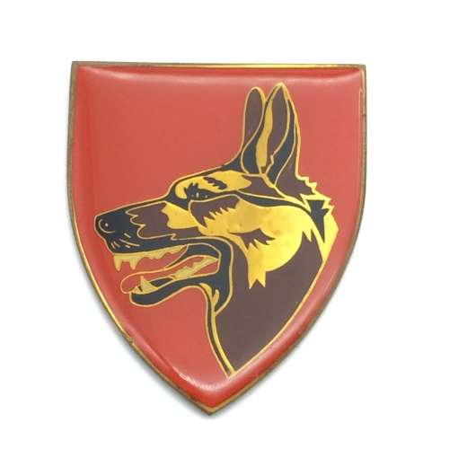 SADF - Dog  Centre (Gold Type) Shoulder Flash