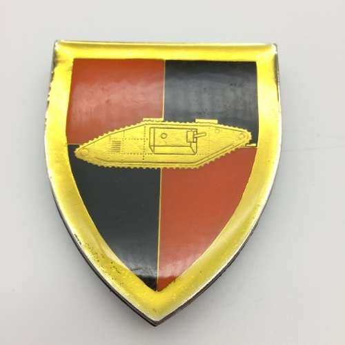 SADF - S.A. School of Armour (Gold Type) Shoulder Flash