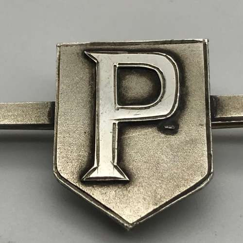 Solid Silver & Gold D.H.S Prefect Badges