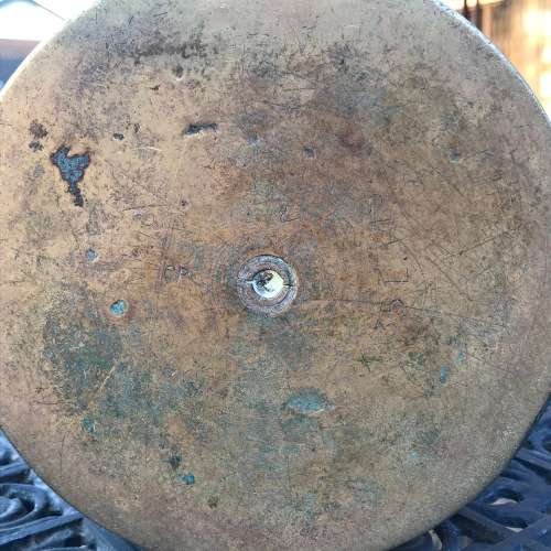 WWI - Large P.O.W./Trench Art Artillery Brass Shell ( Lt. A.N.G. CARSWEL R.F.A. ) (For Ralph)