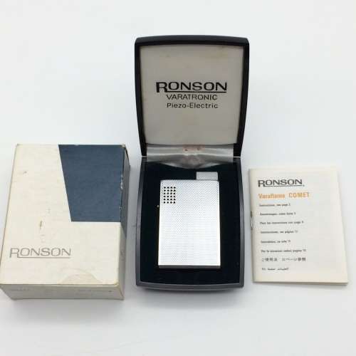 Boxed Ronson Varatronic Piezo-Electric Lighter