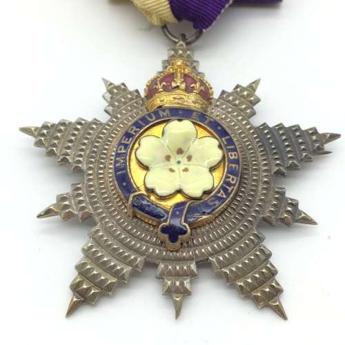 UK - `Primrose League` Decoration (Honourable Order of the Grand Star)