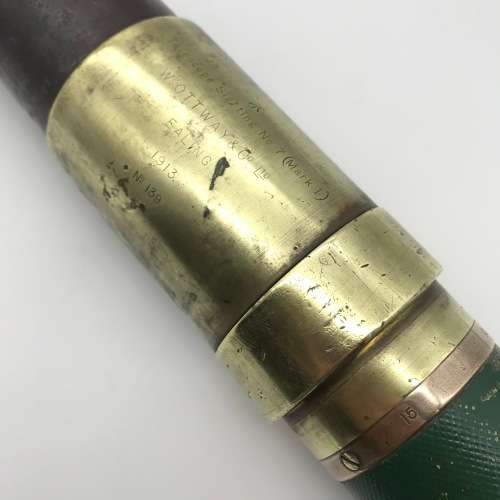 British - WWI `Gun Sighting Telescope` (W OTTWAY and CO 1913)
