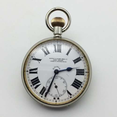 Antique Giant 8 Day Pocket Watch by Mappin and Webb (1908)