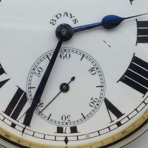 Antique Giant 8 Day Pocket Watch by Mappin and Webb (1908)