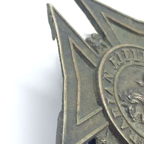 Boer War - Early `Kaffrarian Rifles` Helmet Plate