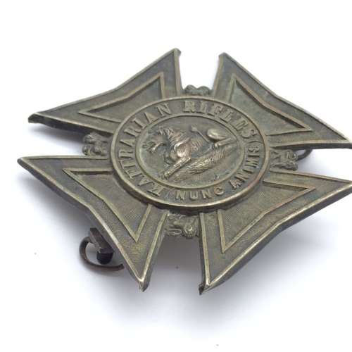 Boer War - Early `Kaffrarian Rifles` Helmet Plate