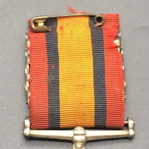 Boer War - Q.S.A. Medal (CC, OFS, TVL, SA01) `Pte. W.T. SHACKLEFORD - VL. CO. Oxfd LI. `