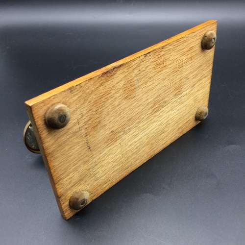 Vintage Brass and Wooden Postal Scale