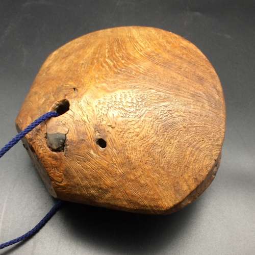 Early Somali Carved Wooden Camel Bell