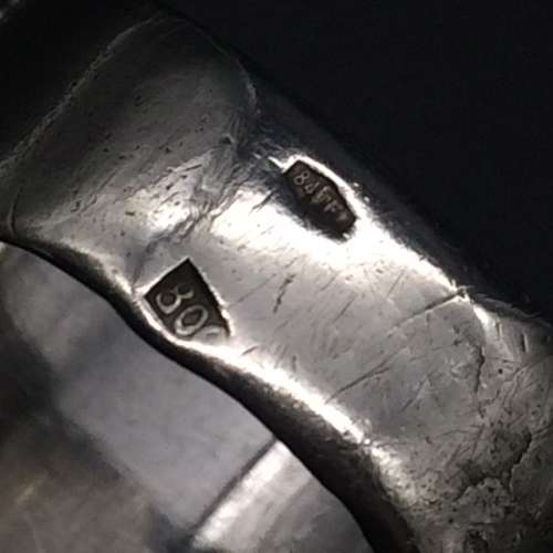 WW2  Scarce Silver `North African Campaign` Souvenir Ring