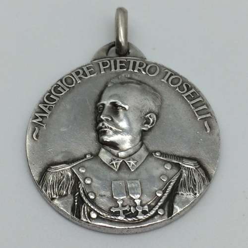 Italian Silver and Enamel `4th Colonial Battalion` War Medal