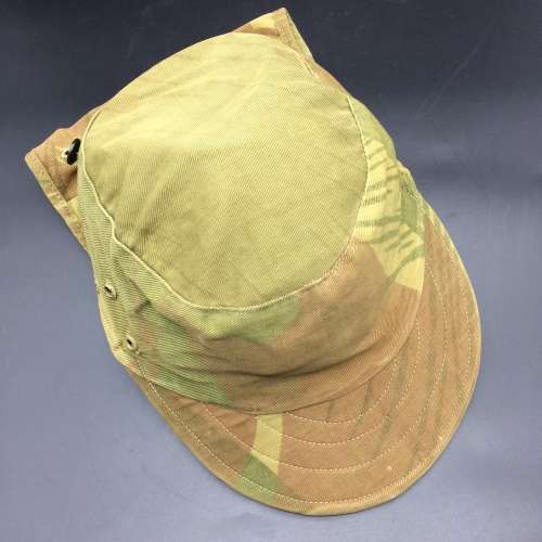 Rhodesian Bush War Camo Flap Cap (Original)