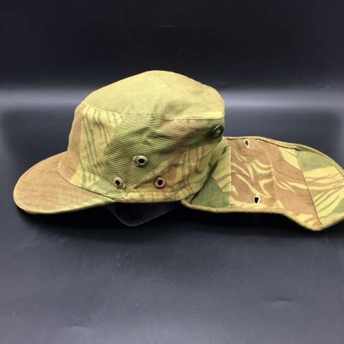 Rhodesian Bush War Camo Flap Cap (Original)