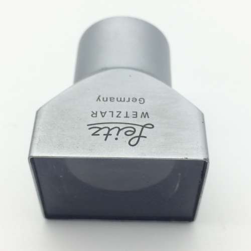 `LEICA (Lietz Wetzlar) 35mm VIEWFINDER` (Silver Metal)