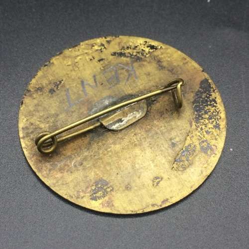 UK - WW1 `Kent County Constabulary` Police. Special Constable Badge
