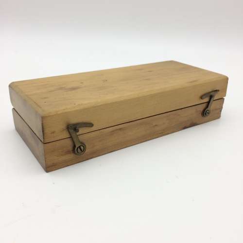 Vintage Boxed Set of Brass and Aluminium Weights