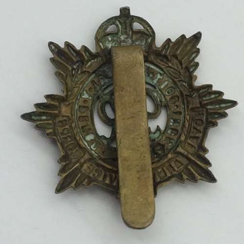 British - `Royal Army Service Corps` Cap Badge (WW2)