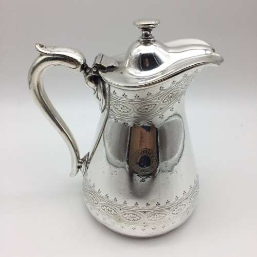 Antique `Union Castle Line` Hot Milk Jug (Mappin and Webb)