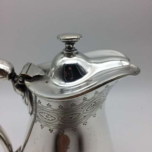 Antique `Union Castle Line` Hot Milk Jug (Mappin and Webb)