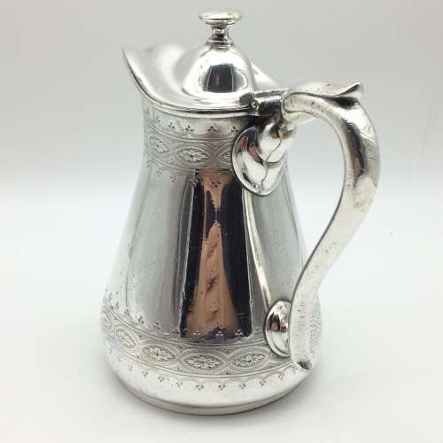 Antique `Union Castle Line` Hot Milk Jug (Mappin and Webb)