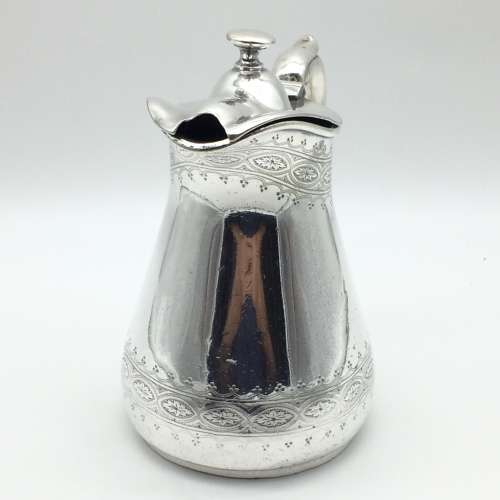 Antique `Union Castle Line` Hot Milk Jug (Mappin and Webb)