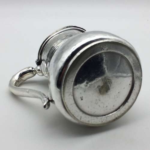 Antique `Union Castle Line` Hot Milk Jug (Mappin and Webb)