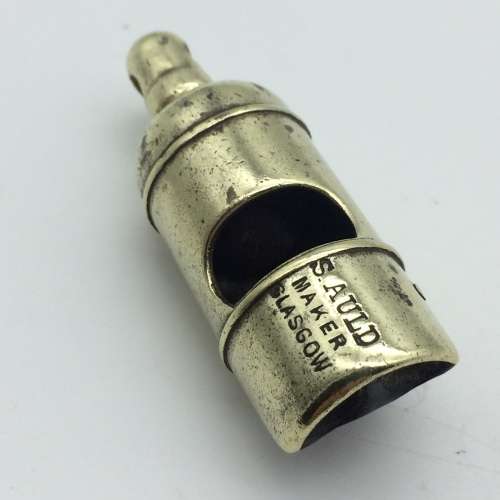 Rare - Victorian `Pig Nose Whistle` (AULD - GLASGOW)