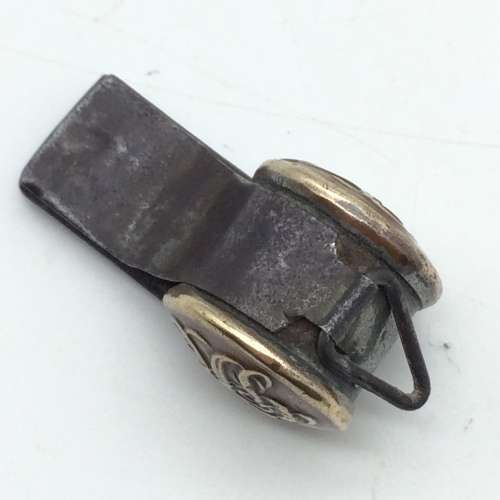 Rare - Early Victorian `G.P.O.` Whistle (Escargot - Button Type) (1860/70`s)