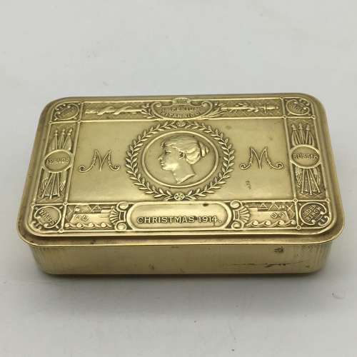 WW1 - Christmas `1914 Princess Mary` Brass Box