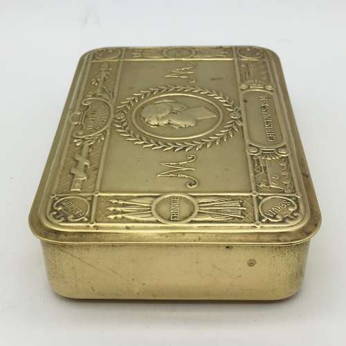WW1 - Christmas `1914 Princess Mary` Brass Box