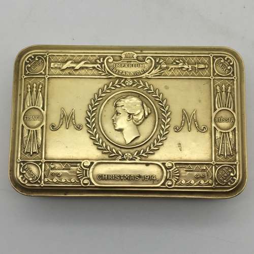 WW1 - Christmas `1914 Princess Mary` Brass Box