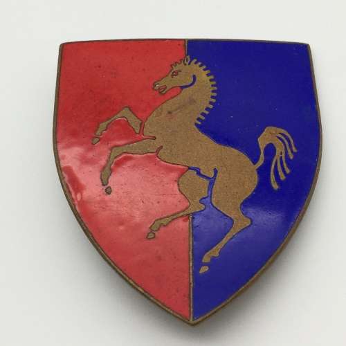 SADF - `S.A. Technical Services Training Centre` Shoulder Flash (enamel)