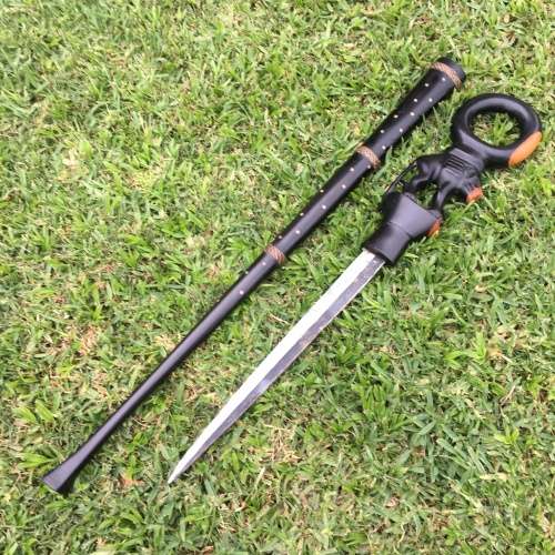 Impressive `Shona Bakatwa` African Dagger/Walking Stick