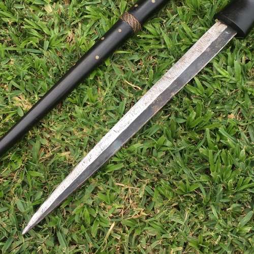 Impressive `Shona Bakatwa` African Dagger/Walking Stick