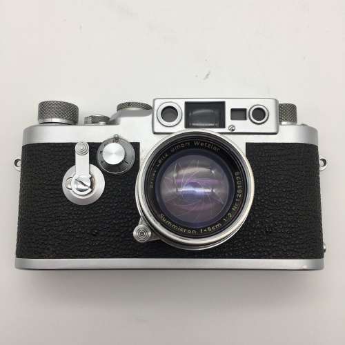 Rare `Leica IIIg` 1950`s Camera with Lens and Case (Nr.881089)