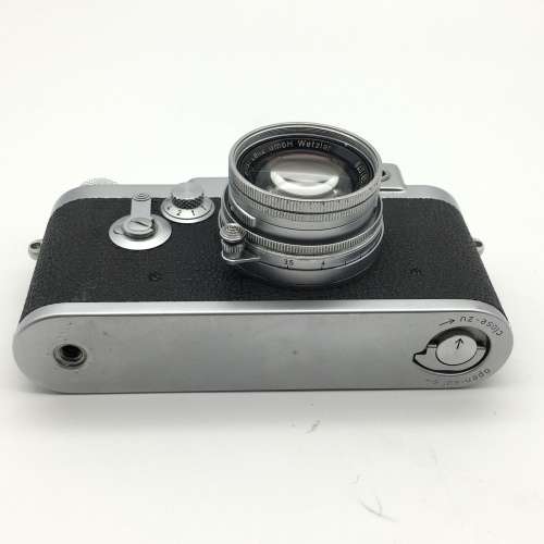 Rare `Leica IIIg` 1950`s Camera with Lens and Case (Nr.881089)