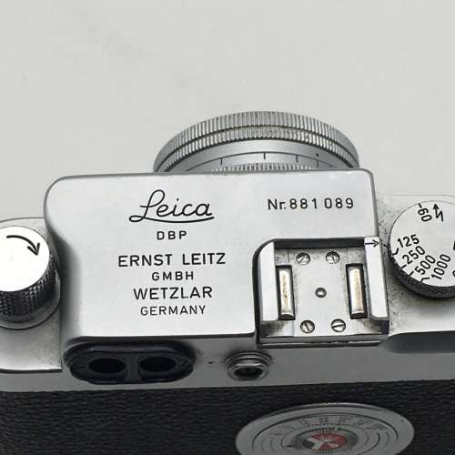 Rare `Leica IIIg` 1950`s Camera with Lens and Case (Nr.881089)