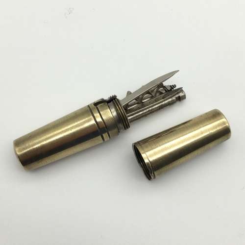 Antique Brass `Multi-Tool Roundlet` Corkscrew