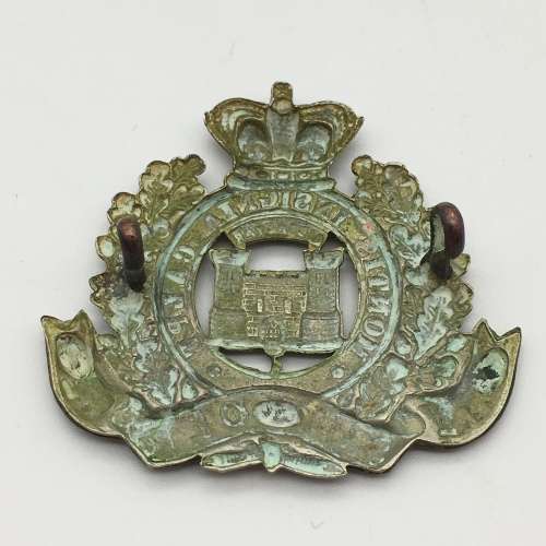 British - Victorian `The Suffolk Regiment` Cap Badge