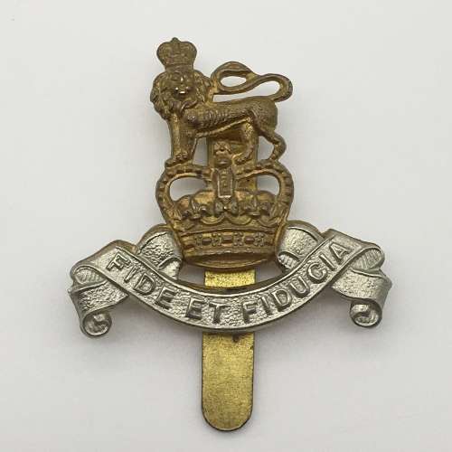 British - `Royal Army Pay Corps` Cap Badge (Buttons Ltd)