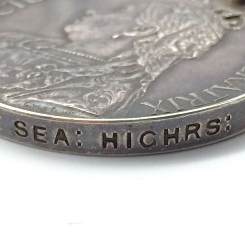 Rare Boer War - Q.S.A. `Casualty with Ghost Dates` Medal (W. Smith - Seaforth Highlanders)
