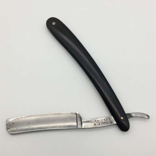 Vintage `Straight Cut-Throat` Razor (R.T. KLEIN)