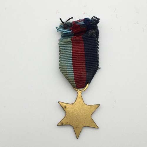 WW2 - The `1939-45 Star` Miniature Medal