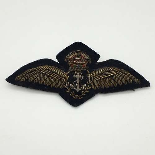 WW2 - Scarce `Royal Navy Fleet Air Arm` Pilots Wings
