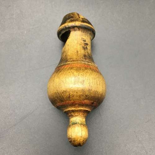 Rare - Victorian `Wooden Round` Whistle (James Dixon)